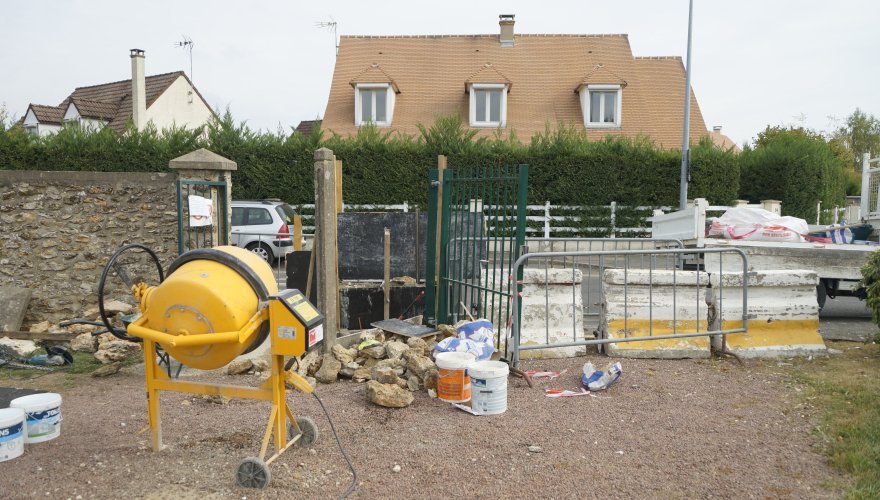 Travaux cimetière