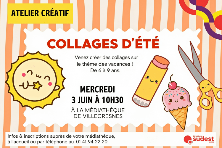 Atelier collages créatifs
