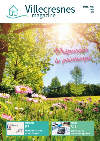 Villecresnes magazine Mars Avril 2026